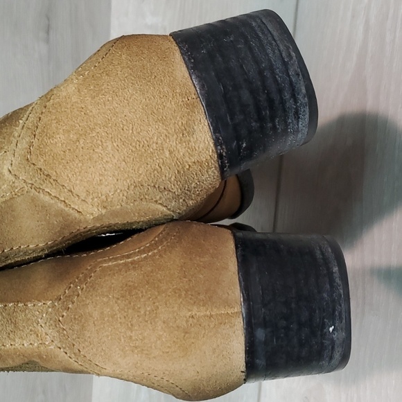 Marc Fisher LTD MLYOHANI Womens Ankle Suede Heels boots shoes sz 6.5M - Picture 7 of 14